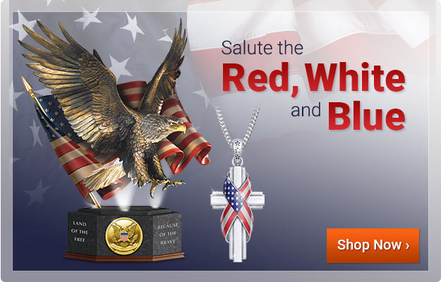 Salute the Red, White and Blue - Shop Now