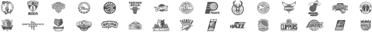 NBA Registered Logos