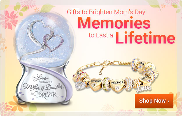 Gifts to Brighten Mom's Day, Memories to Last a Lifetime - FREE Personalization - Shop Now