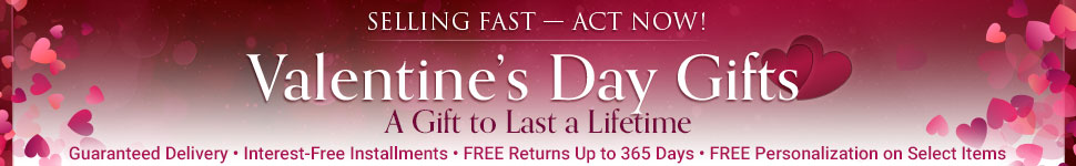 Selling Fast for Valentine's Day — ACT NOW! Personalized Gifts - Unique Gifts for the Ones You Love: Interest-Free Installments - FREE Returns Up to 365 Days - FREE Personalization