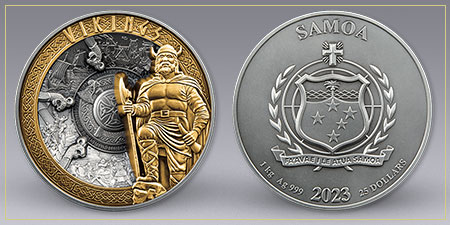 The Largest Silver Viking Kilo Coin
