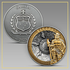 The Largest Silver Viking Kilo Coin